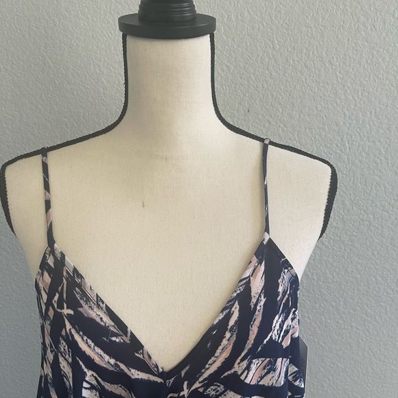 - MIDI Dress with Asymmetrical Hem NWT - Picture 3 of 12